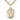 14kt gold filled St. Bernadine of Siena patron saint medal necklace 1 inch x 3/4 inch with 24 inch chain by Bliss