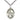 Sterling silver Blessed Emilee Doultremont medal necklace with 24 inch chain by Bliss Manufacturing