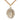 14kt Gold Filled St. Jacob of Nisibis Patron Saint Medal Necklace 1 x 3/4 inch with 24 inch Chain by Bliss
