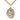 14kt gold filled St. Peter Canisius patron saint medal necklace with 24 inch chain by Bliss