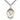 Sterling Silver St. Peter Canisius patron saint medal necklace 1 x 3/4 inch pendant 24 inch chain handmade by Bliss