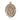 14kt Solid Gold St. Paul the Hermit patron saint medal pendant 1x3/4 inches handcrafted by Bliss