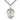 Sterling Silver St. Peter Chanel Patron Saint Medal Necklace with 24 inch Chain by Bliss Manufacturing