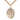 14kt Gold Filled St. Nathanael patron saint medal necklace with 24 inch curb chain, handcrafted by Bliss USA