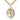 14kt Gold Filled Jeanne Chezard de Matel Patron Saint Medal Necklace 1 x 3/4 inch with 24 inch Chain by Bliss