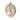 14kt Solid Gold Jeanne Chezard de Matel Patron Saint Medal Pendant 1 x 3/4 inch by Bliss Manufacturing