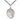 Sterling silver Blessed Herman the Cripple patron saint medal necklace 1x3/4 inches with 24 inch chain by Bliss