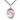 Sterling Silver St. Gerald medium patron saint medal necklace with 24 inch chain by Bliss Manufacturing