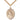 14kt Gold Filled St. Alphonsa Patron Saint Medal Necklace 1 inch by 3/4 inch on 24 inch Curb Chain by Bliss