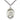 Sterling Silver St. Viator of Bergamo Catholic patron saint medal necklace with 24 inch chain by Bliss
