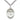 Sterling Silver St. Damien of Molokai Catholic patron saint medal necklace, 1 inch pendant on 24 inch chain, handmade by Bliss