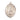 14kt Solid Gold Our Lady Rosa Mystica Medal Pendant 1 inch x 3/4 inch handcrafted by Bliss