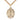 14kt gold filled Our Lady of Kibeho Catholic pendant necklace with 24 inch chain, handcrafted by Bliss Manufacturing