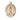 14kt Solid Gold Our Lady of Kibeho Medal Pendant 1x3/4 inch by Bliss Manufacturing