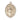14kt solid gold St. Theodore Stratelates patron saint medal pendant handcrafted by Bliss