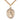 14kt Gold Filled St. Winifred of Wales Patron Saint Medal Necklace 1x3/4 inch with 24 inch Chain by Bliss