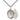 Sterling silver Our Lady of Czestochowa medal necklace with 24 inch chain handmade by Bliss Manufacturing