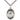 Sterling silver Blessed John Henry Newman medal necklace 1 x 3/4 inches with 24 inch curb chain by Bliss Manufacturing