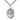 Sterling silver St. Fidelis patron saint medal necklace with 24 inch curb chain handcrafted by Bliss
