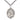 Sterling Silver St. Claude de la Colombiere Patron Saint Medal Necklace 1x3/4 inch with 24 inch chain by Bliss