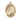14kt Solid Gold St. Jadwiga of Poland Medal Pendant 1 inch by 3/4 inch handcrafted by Bliss