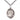 Sterling Silver St. Jadwiga of Poland Medal Necklace 1 inch by 3/4 inch on 24 inch chain by Bliss