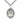 Sterling Silver Blessed Emilie Tavernier Gamelin medal necklace with 24 inch chain by Bliss Manufacturing