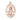 14kt Solid Gold St. Kateri Tekakwitha Medal Pendant 1x3/4 inch Medium Size Handcrafted by Bliss USA