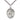 Sterling silver Guardian Angel of the World medal necklace with 24 inch curb chain by Bliss