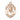 14kt Solid Gold St. Peter Claver Medal Pendant 1 inch by 3/4 inch handcrafted by Bliss Manufacturing USA