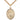 14kt Gold Filled St. Ephrem patron saint medal necklace with 24 inch curb chain by Bliss Manufacturing