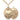 14kt Gold Filled Pope Francis oval medal necklace with 24 inch chain handcrafted by Bliss