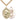 14kt gold filled St. Christopher football medal necklace 1 inch by 3/4 inch pendant 24 inch chain Bliss