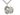 Sterling Silver St. Christopher Football Medal Necklace 1x3/4 inch with 24 inch chain by Bliss