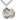 Sterling Silver St. Christopher Medal Necklace 1x3/4 inch on 24 inch chain by Bliss Manufacturing