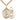 14kt Gold Filled St. Christopher Tennis Medal Necklace 1 inch by 3/4 inch with 24 inch chain by Bliss
