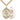 Gold filled St. Christopher wrestling medal necklace 1 inch by 3/4 inch on 24 inch curb chain by Bliss