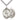 Sterling silver St. Christopher wrestling medal necklace 1 inch by 3/4 inch on 24 inch curb chain by Bliss