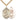 14kt Gold Filled St Christopher Track and Field Medal Necklace 1 inch by 3/4 inch on 24 inch Curb Chain by Bliss