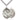Sterling Silver St Christopher Track and Field Patron Saint Medal Necklace 1 inch by 3/4 inch on 24 inch chain by Bliss