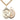 14kt Gold Filled St. Sebastian Hockey Medal Necklace 1x3/4 inch on 24 inch curb chain by Bliss Manufacturing