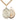 Gold filled St. Sebastian wrestling medal necklace 1 inch by 3/4 inch on 24 inch curb chain by Bliss