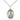 Sterling Silver St. Albert the Great patron saint medal necklace with 18 inch chain by Bliss Manufacturing