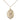 Gold Filled St. Agatha Patron Saint Medal Necklace 3/4 x 1/2 inch on 18 inch Curb Chain by Bliss