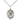 Sterling Silver St. Agatha Patron Saint Medal Necklace with 18 inch Chain by Bliss Manufacturing