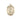 14kt solid gold St. Barbara patron saint medal pendant 3/4 x 1/2 inches handcrafted by Bliss Manufacturing USA