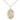 Gold Filled St. Augustine Patron Saint Medal Necklace 3/4 x 1/2 inch on 18 inch Chain by Bliss