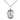 Sterling Silver St. Blaise Patron Saint Medal Necklace 3/4 x 1/2 inch with 18 inch Chain by Bliss Manufacturing