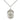 Sterling Silver St. Alexander Sauli Patron Saint Medal Necklace 3/4 x 1/2 inch with 18 inch Chain by Bliss