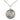 Sterling Silver St. Cecilia Patron Saint Medal Necklace 3/4 x 5/8 inch with 18 inch chain by Bliss USA